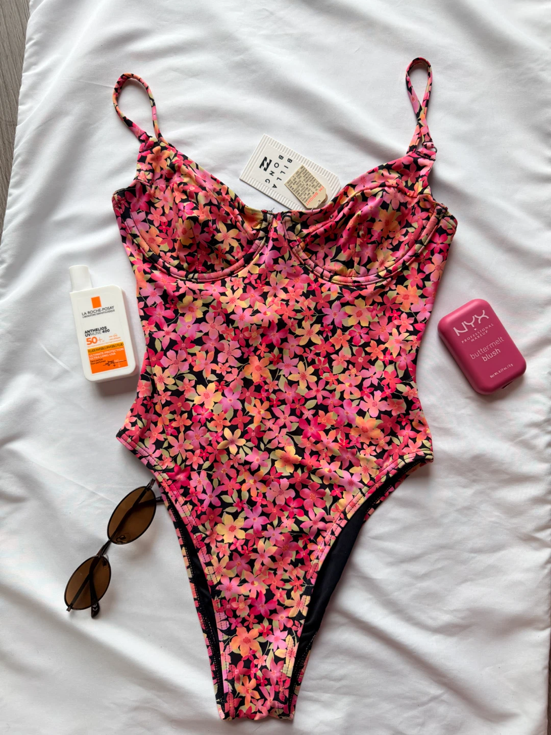 Billabong Floral One-Piece Swimsuit