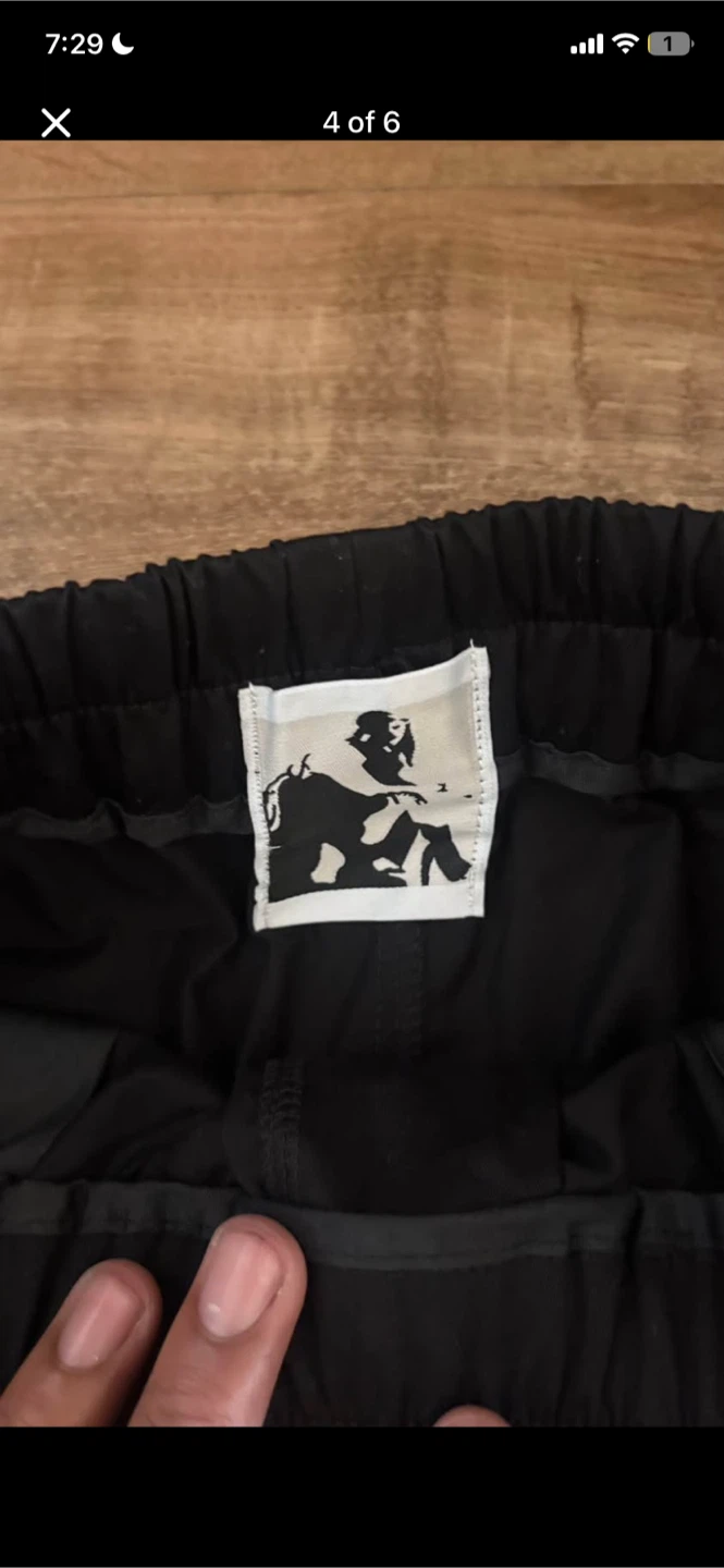 Rick Owens Black Cargo Pants - photo 3