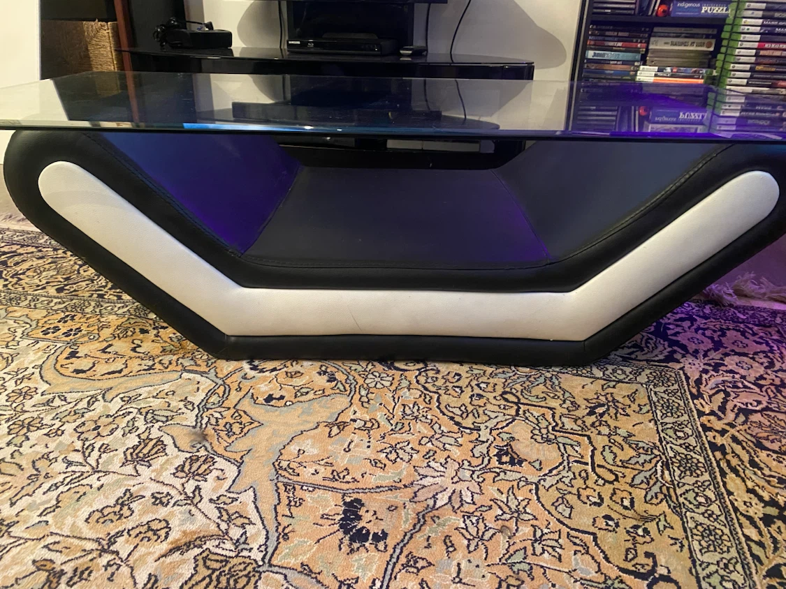 Glass Top Coffee Table