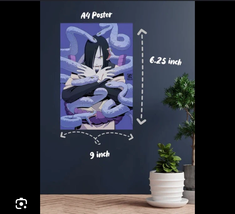 Anime Poster - Naruto Orochimaru