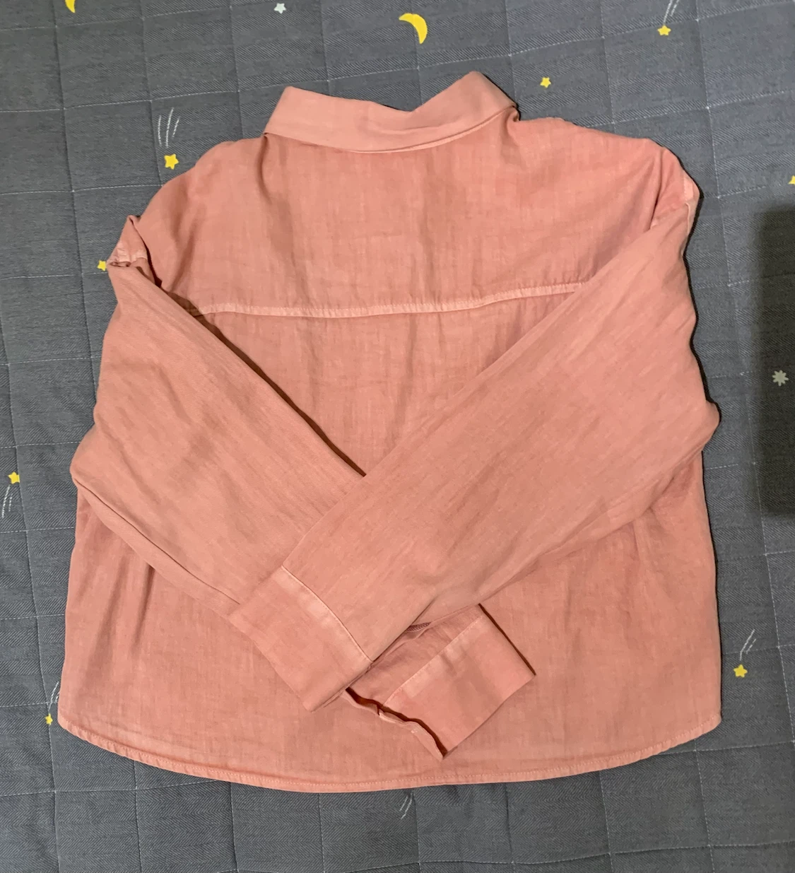 Salmon Coloured Button-Up Shirt - photo 2