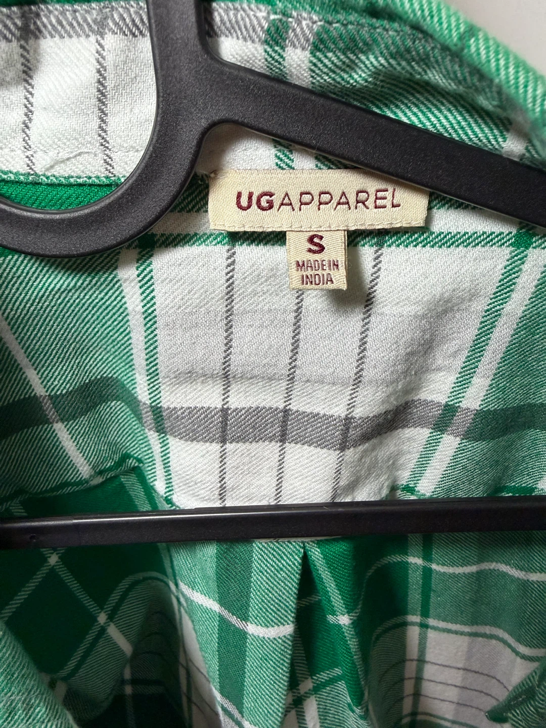 UGAPAREL Flannel Plaid Shirt Size S - photo 2