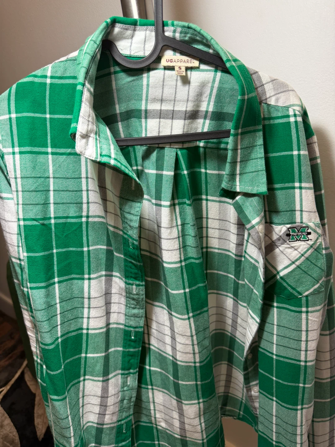 UGAPAREL Flannel Plaid Shirt Size S - photo 5