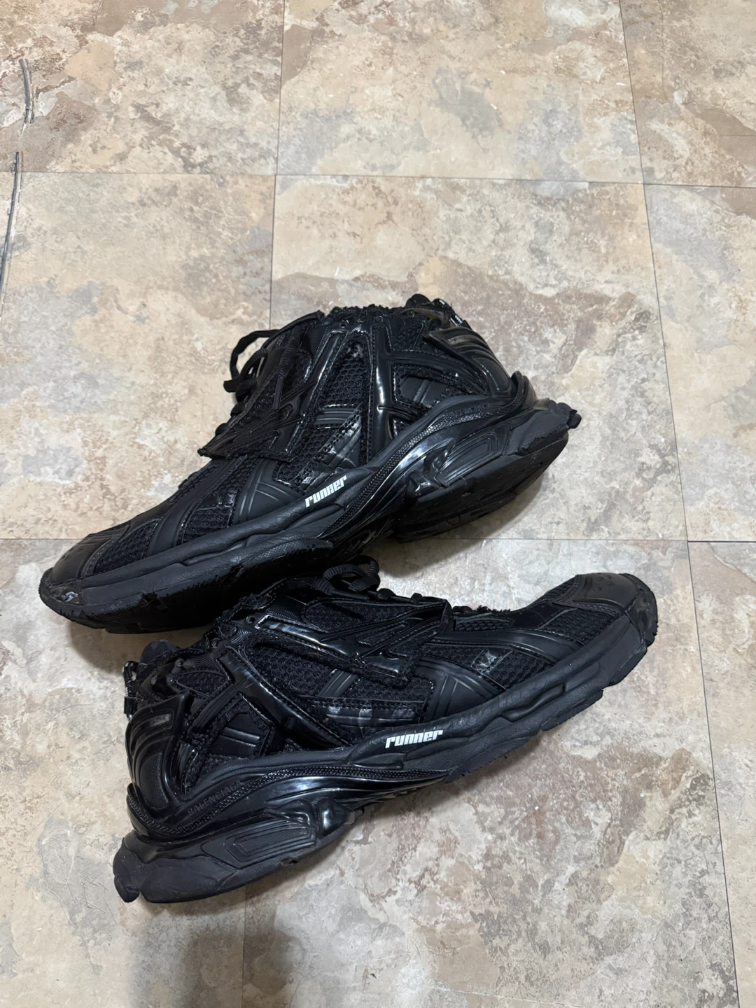 Balenciaga Runner Sneakers Black