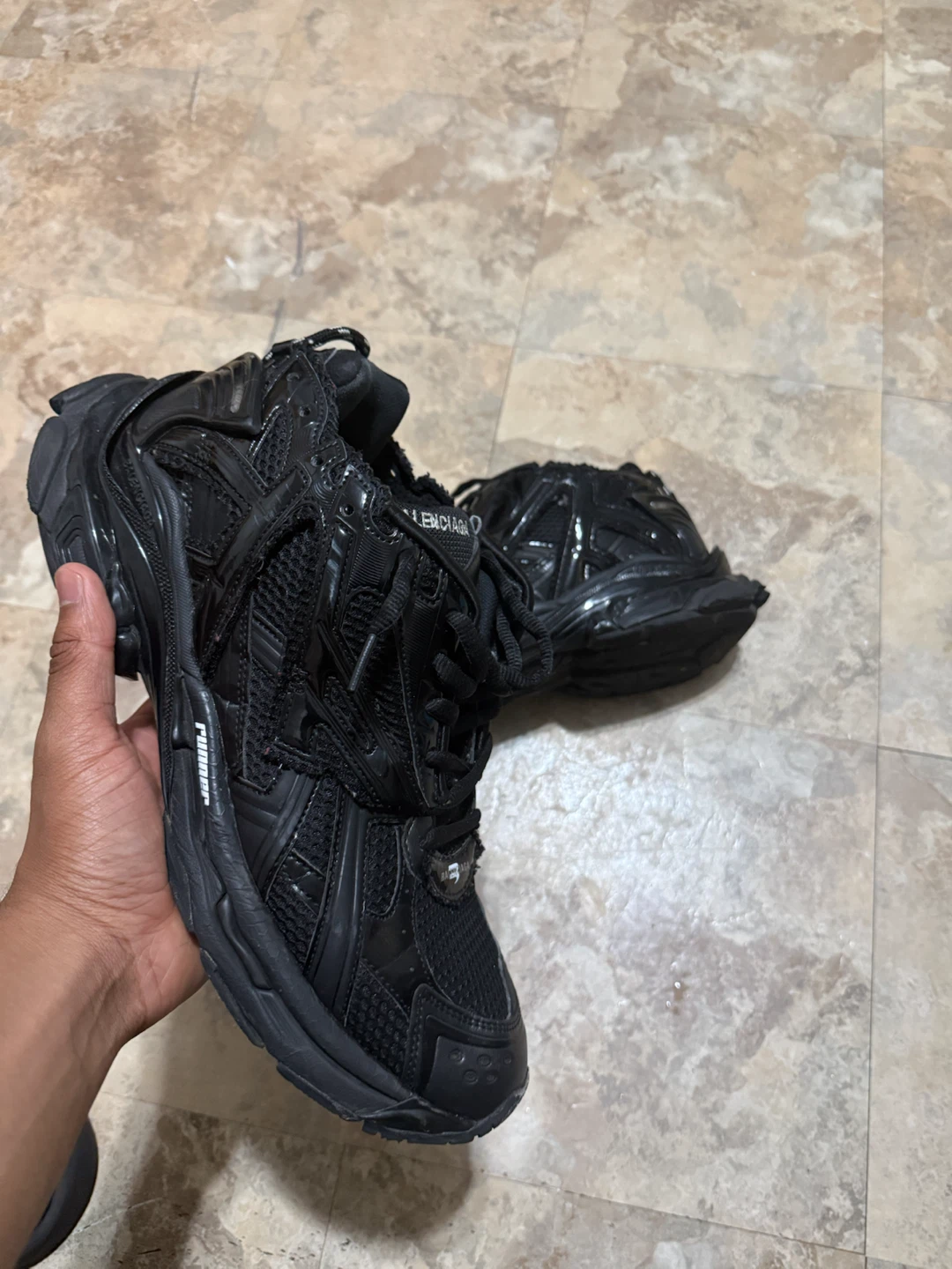 Balenciaga Runner Sneakers Black - photo 2