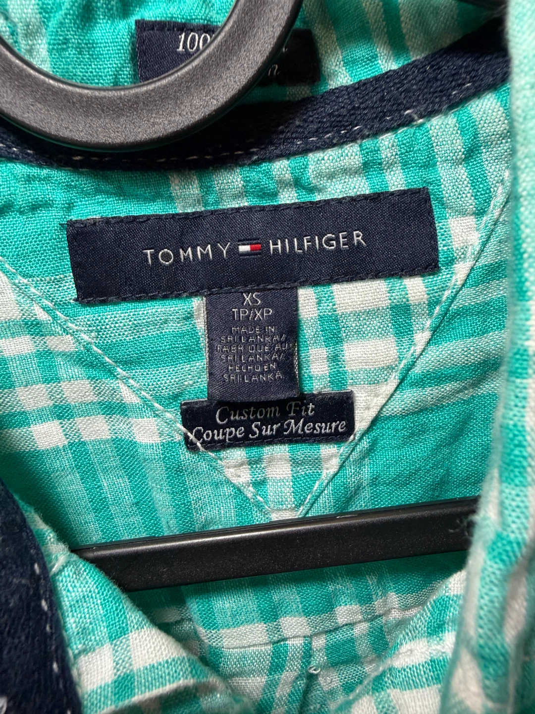 Tommy Hilfiger Men's Plaid Short Sleeve Shirt - photo 2