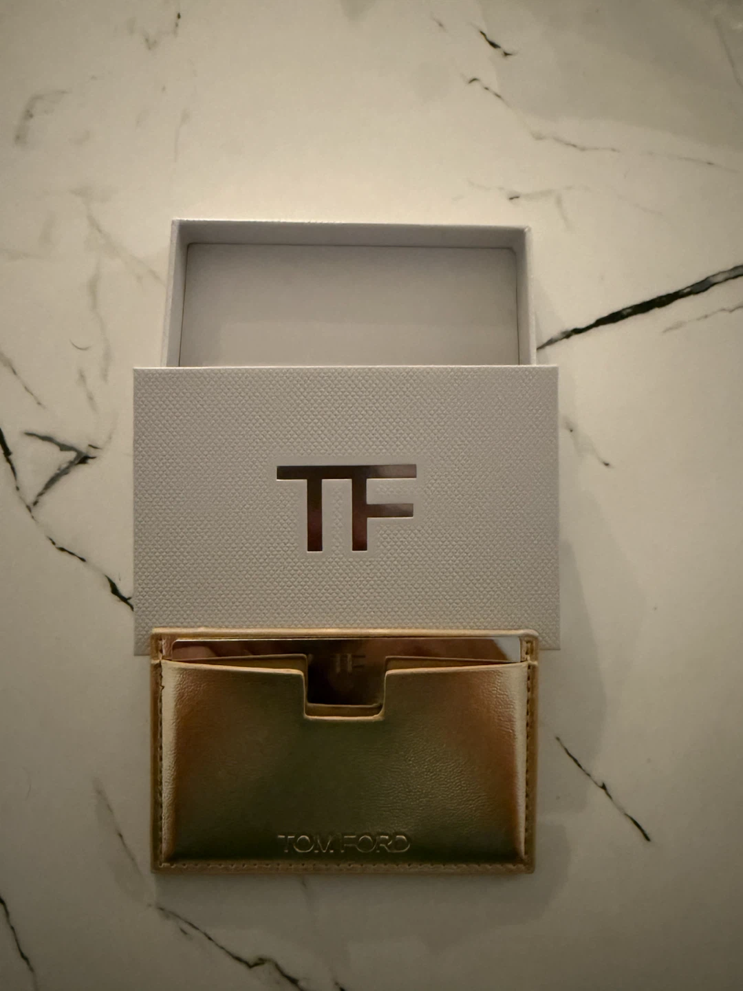 Tom Ford card holder with mirror