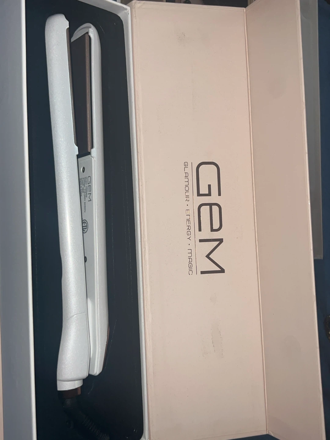 GEM Flat Iron Hair Straightener