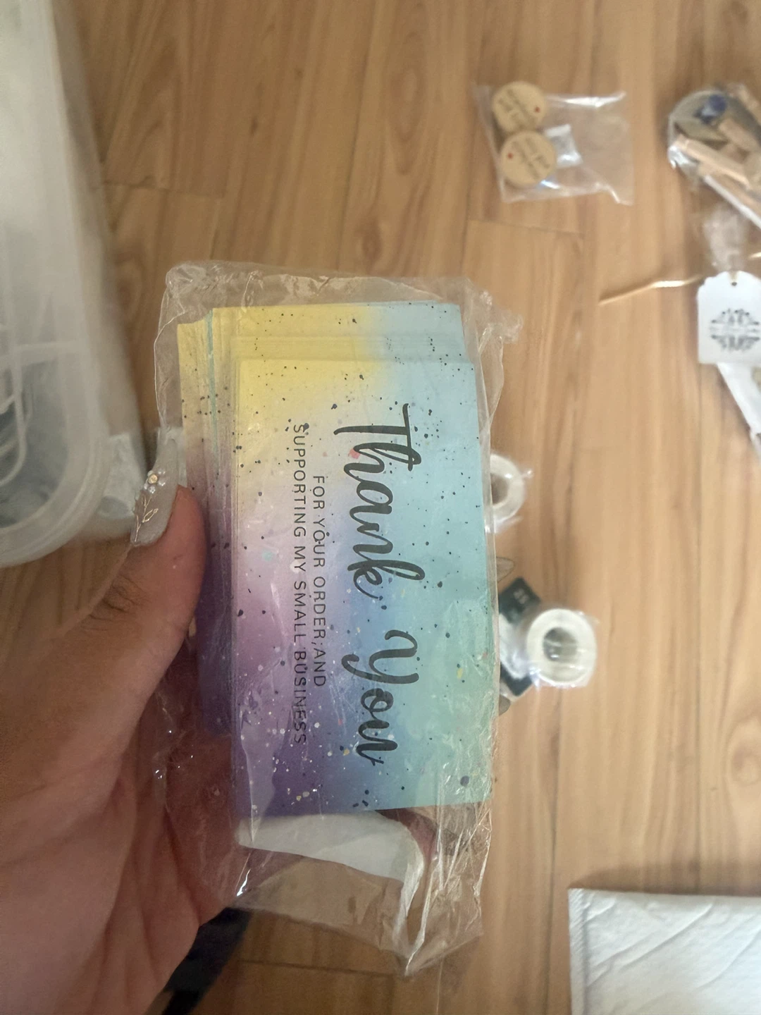 Thank You Stickers and Cards for Small Businesses