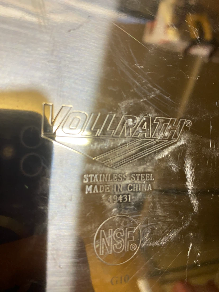Vollrath Stainless Steel Roasting Pan + Lid *** - photo 5