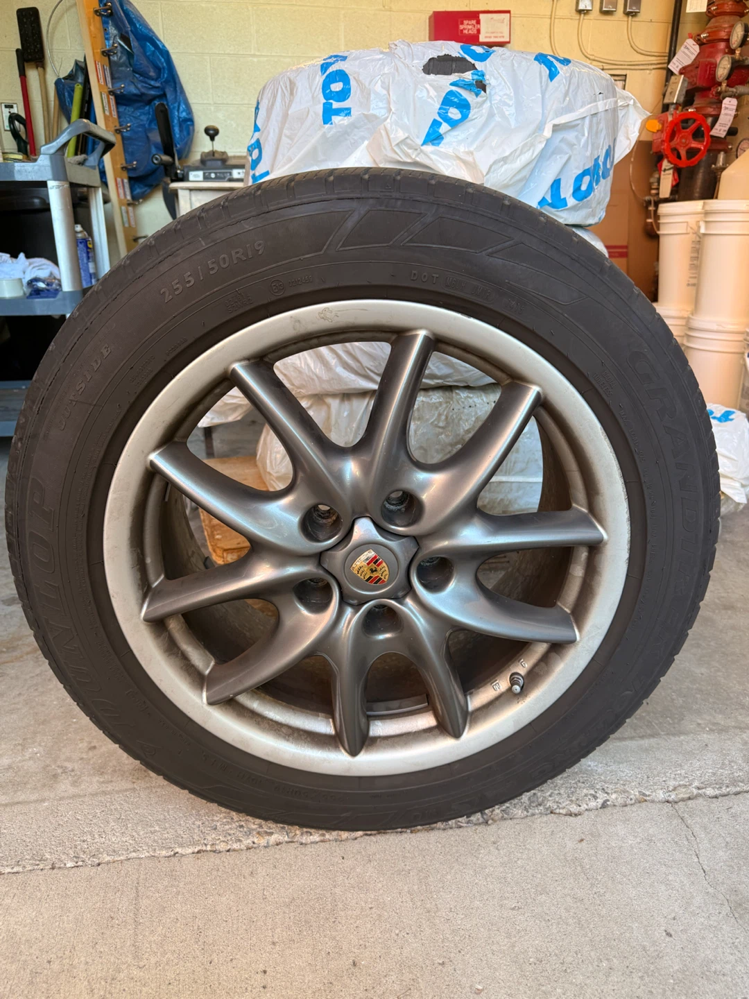 Porsche cayenne rims and tires. Set of 4