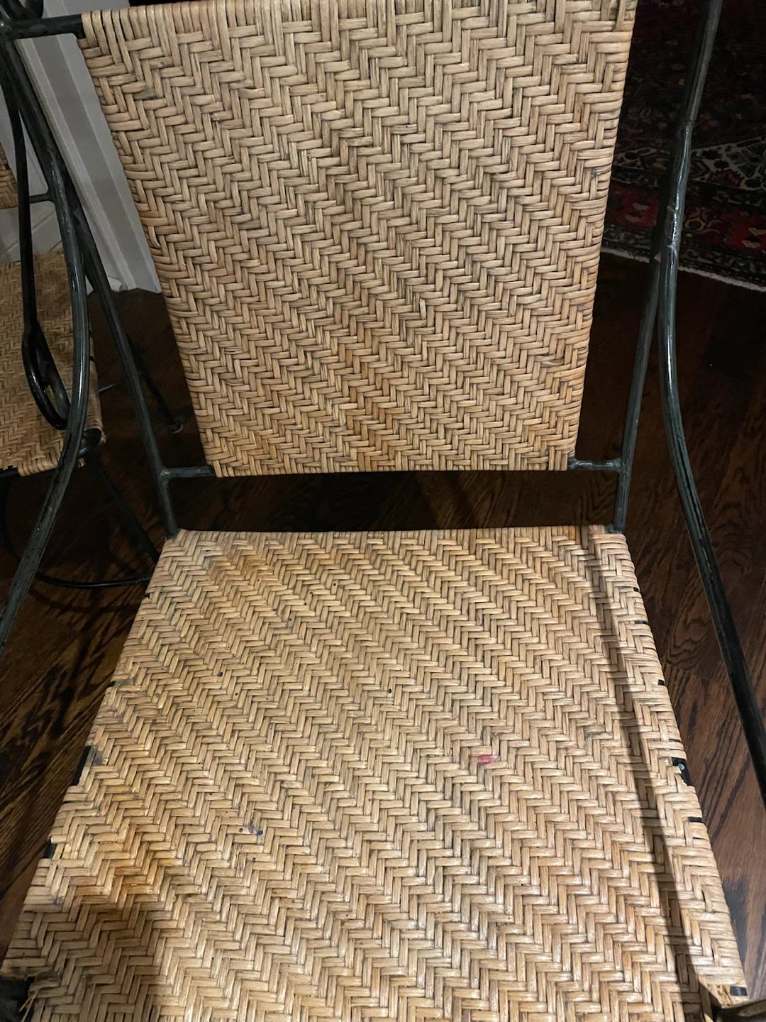 Wrought iron Dining Chairs (Set of 4)