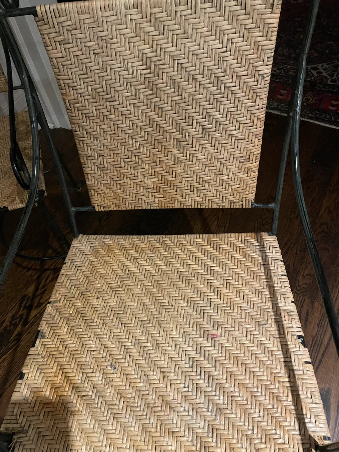 Wrought iron Dining Chairs (Set of 4)