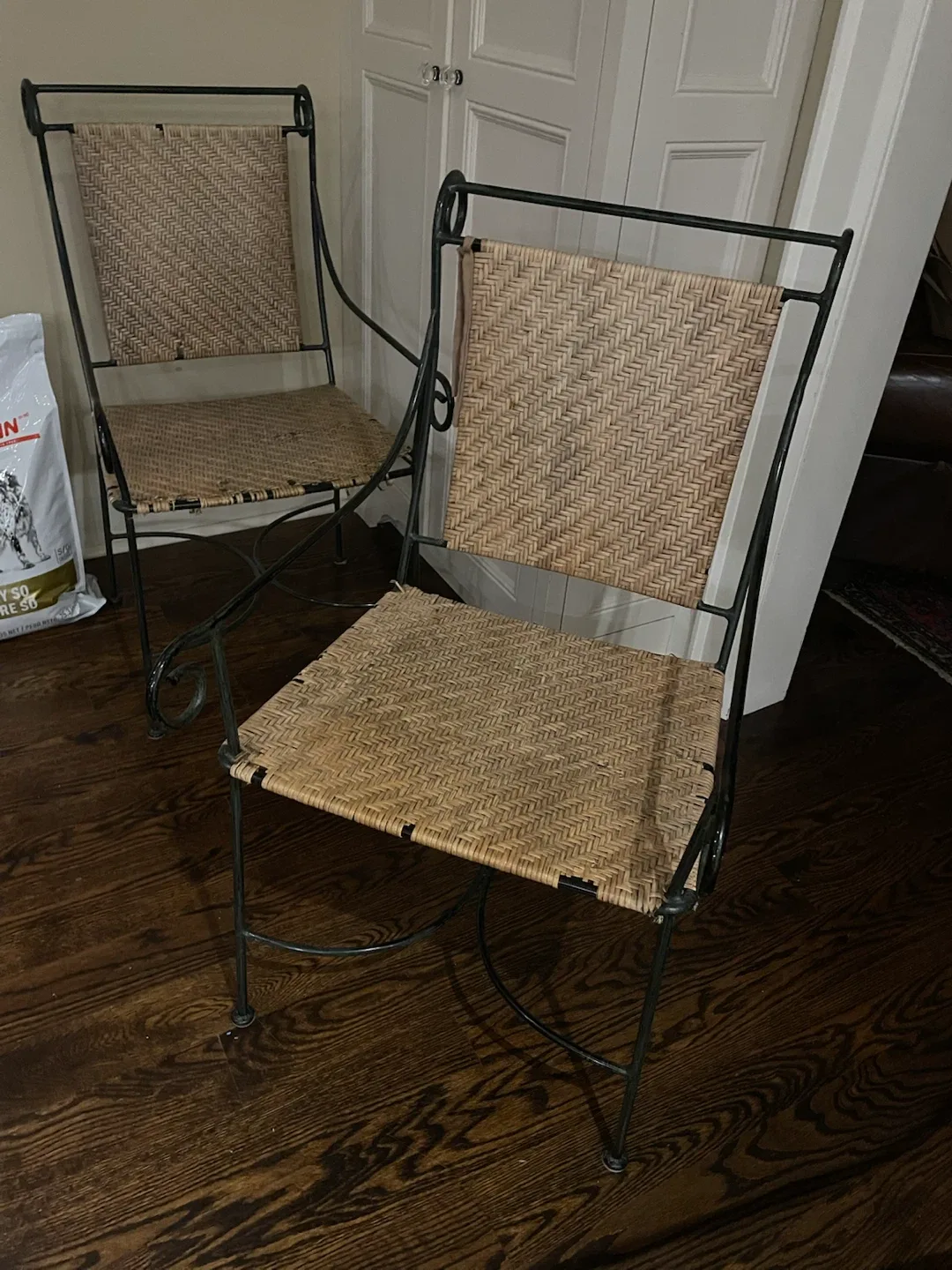 Wrought iron Dining Chairs (Set of 4) - photo 2