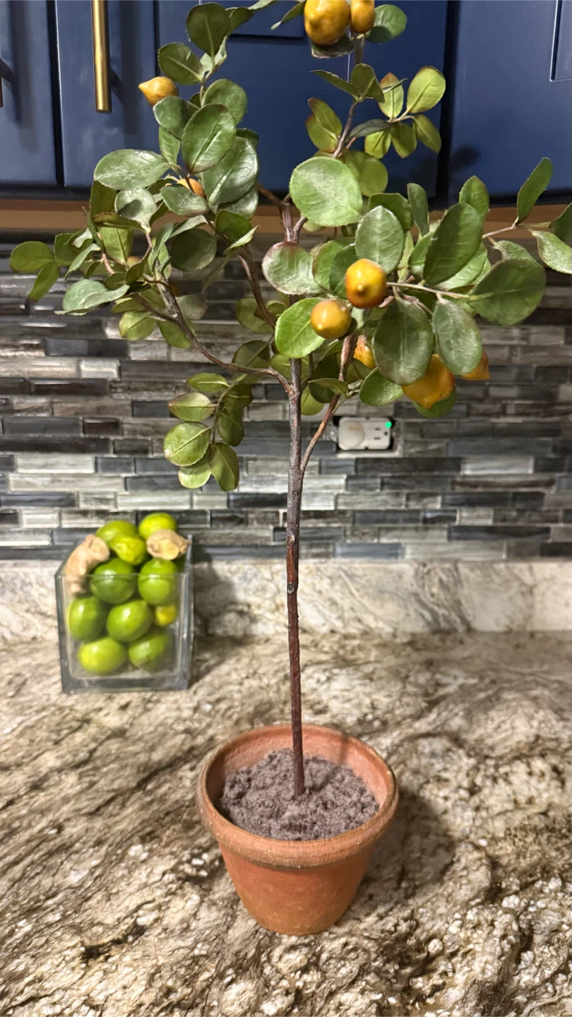 Artificial Lemon Tree Plant