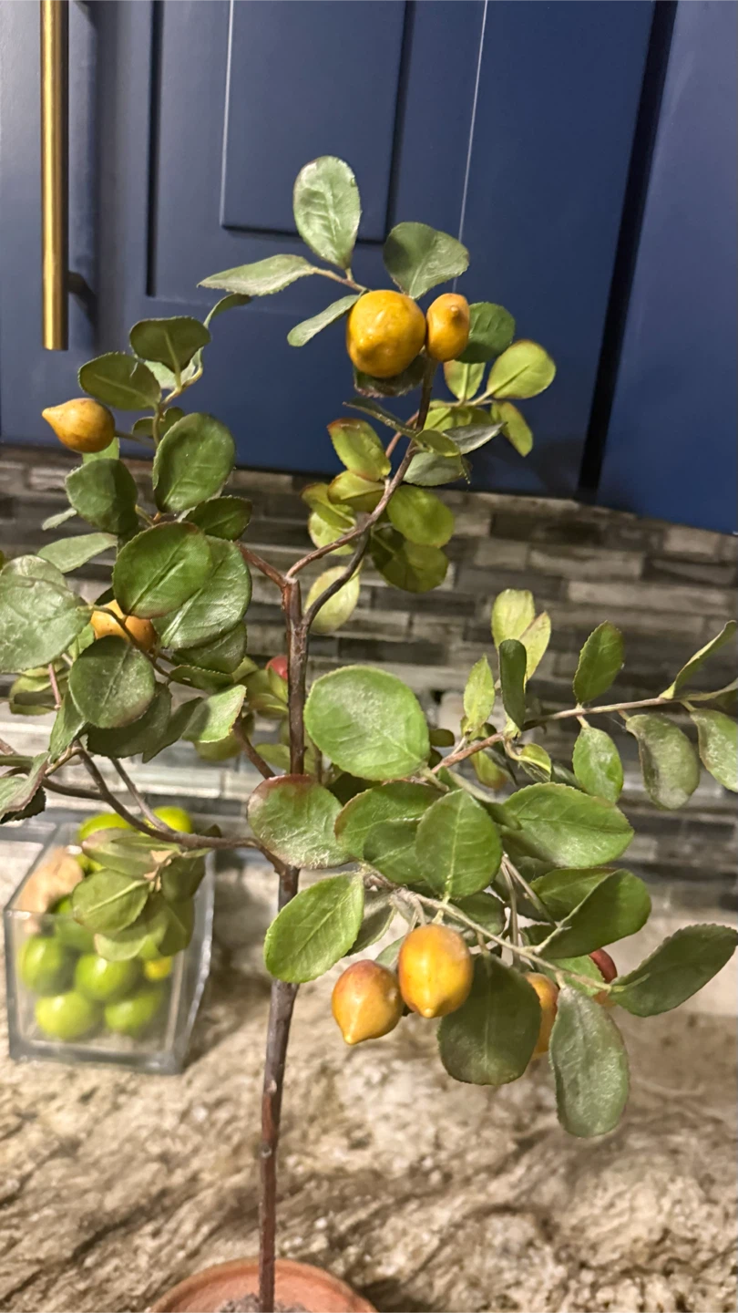 Artificial Lemon Tree Plant - photo 3