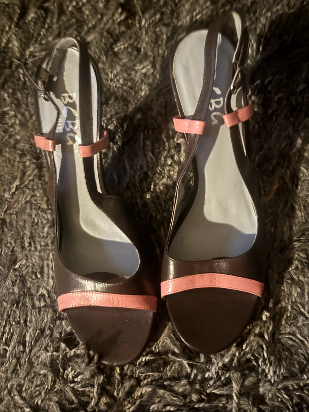 New BCBGMaxAzria Slingback Heels, size 6.5