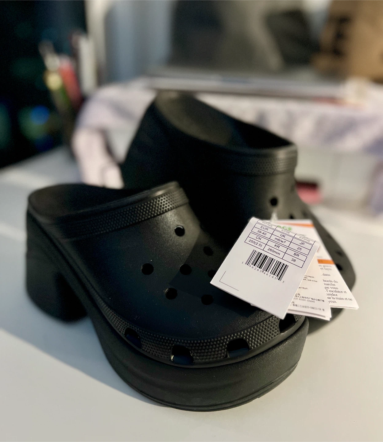NEW Crocs Siren Clog Platform W9 - photo 3