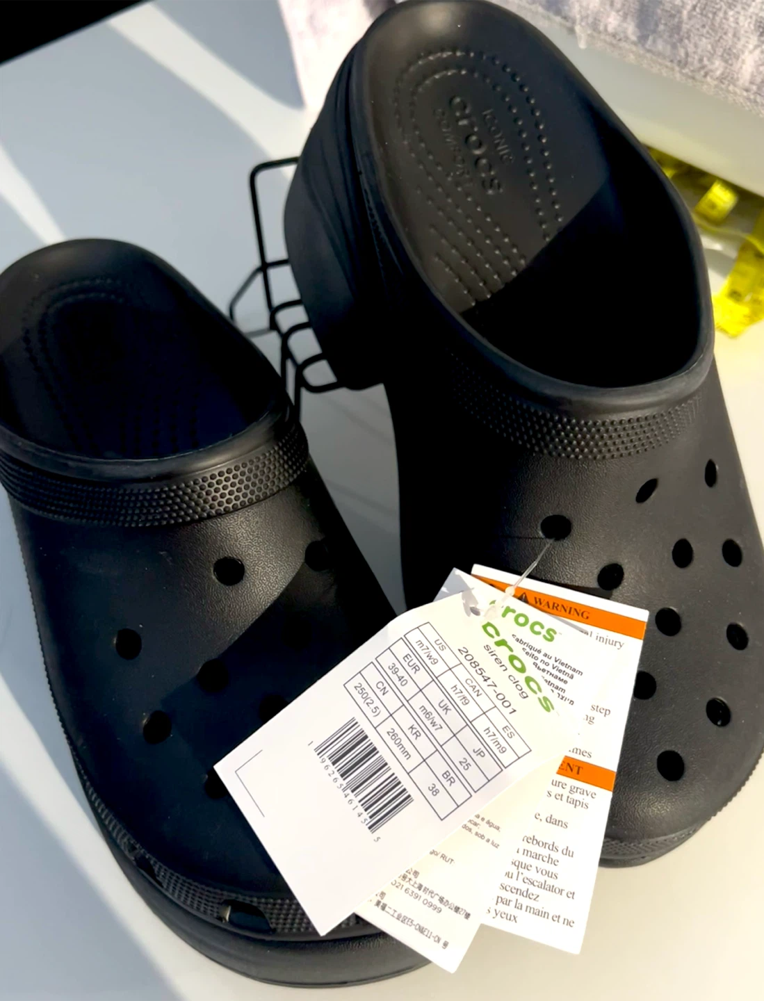 NEW Crocs Siren Clog Platform W9 - photo 4