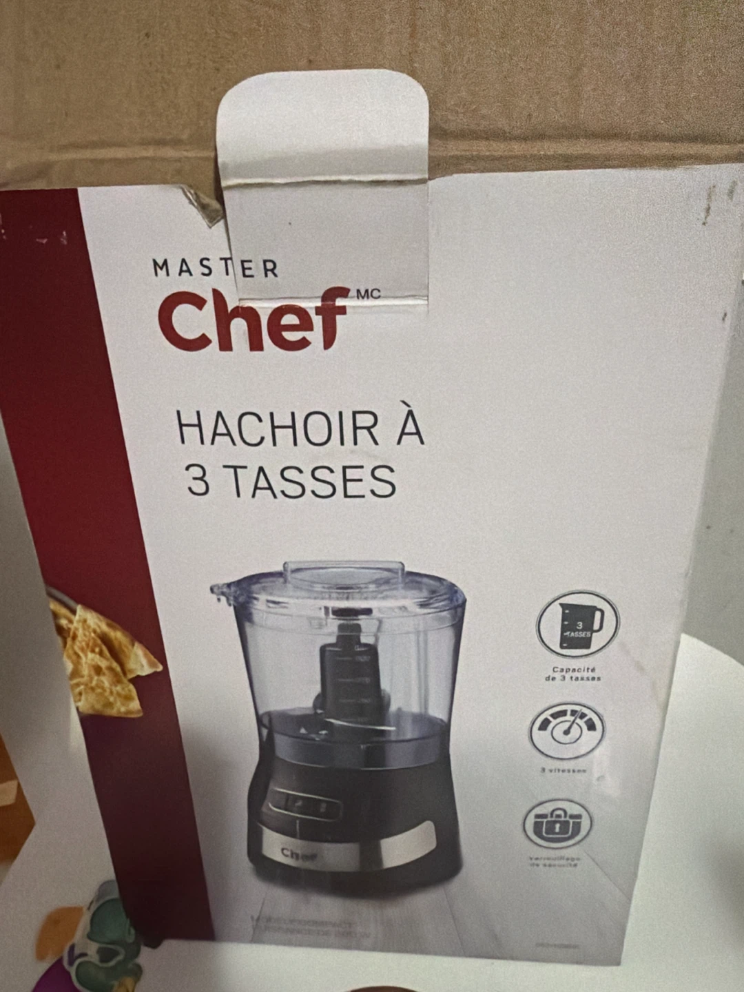 New Master Chef 3-Cup Food Chopper not working - photo 2