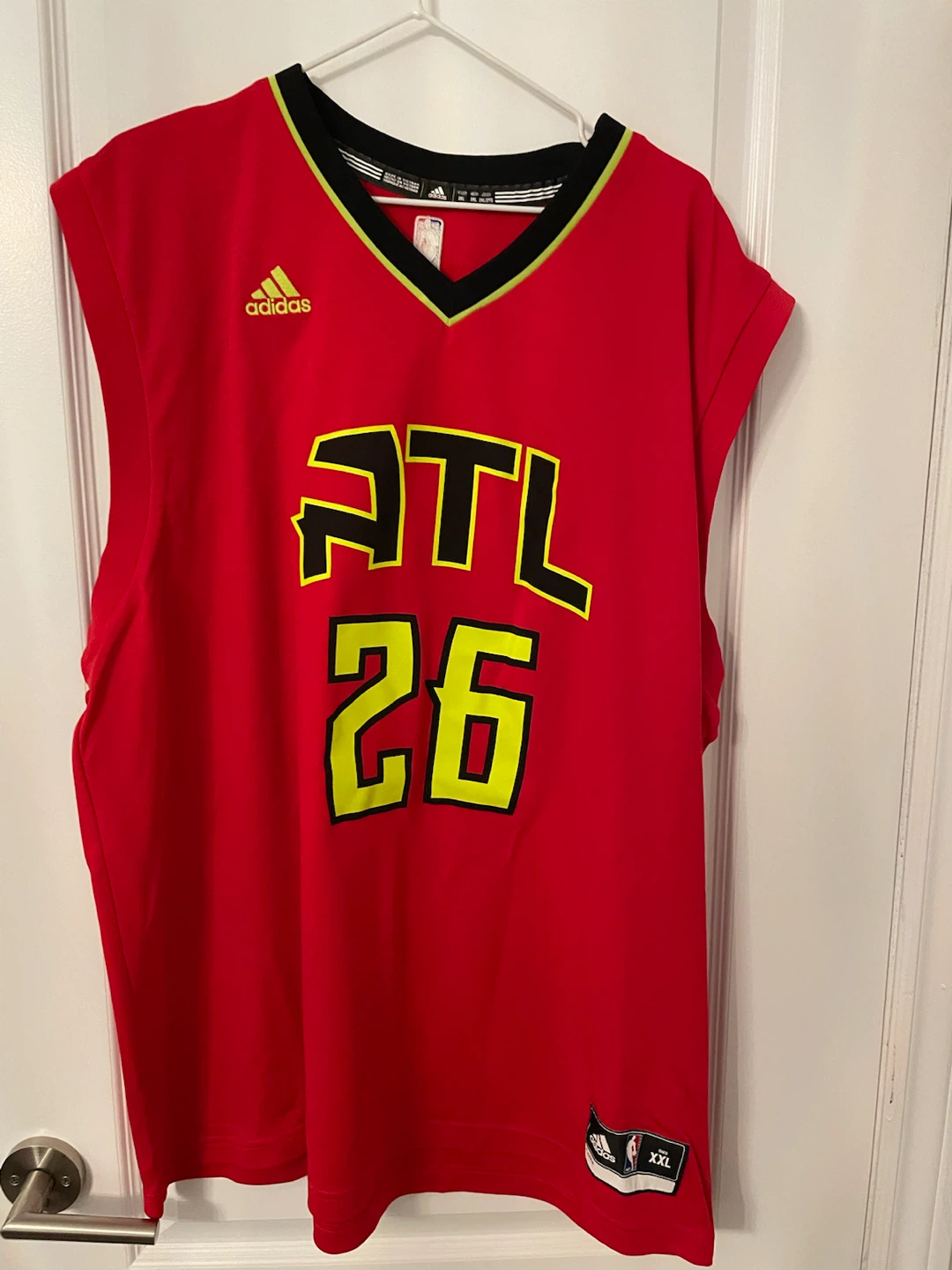Atlanta Hawks Korver #26 Basketball Jersey XXL