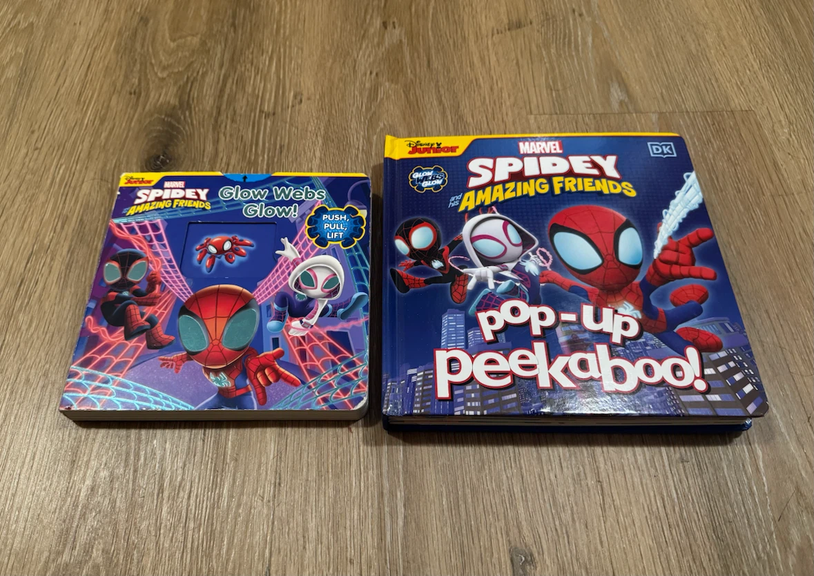 Spidey and His Amazing Friends Books x 2