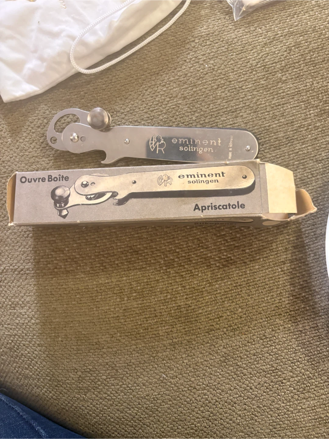 Rare Eminent Solingen Can Opener & Bottle Opener