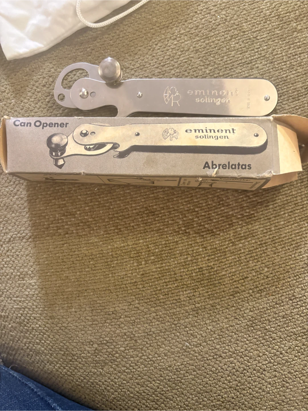 Rare Eminent Solingen Can Opener & Bottle Opener - photo 5