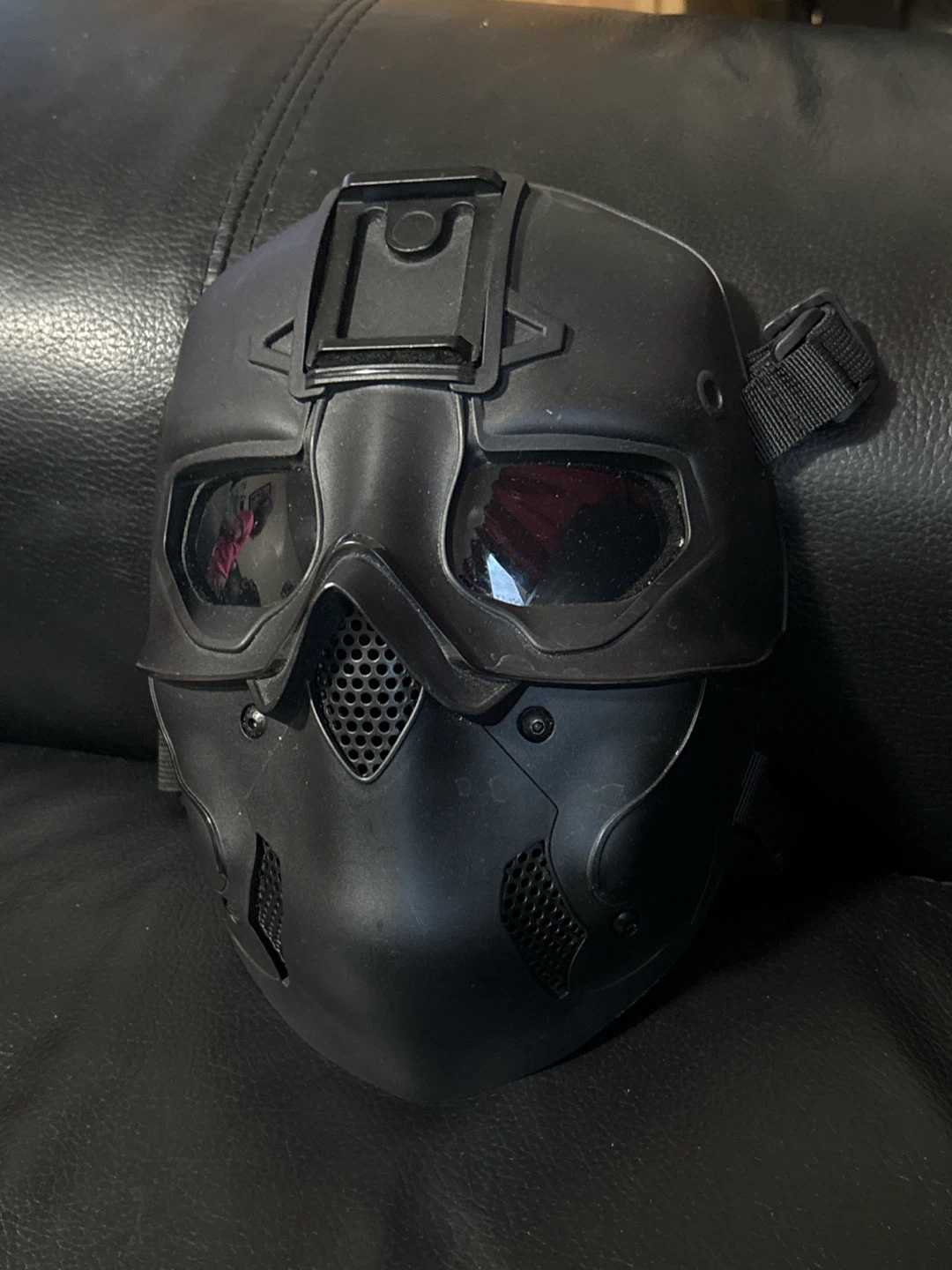 Black Airsoft Tactical Mask