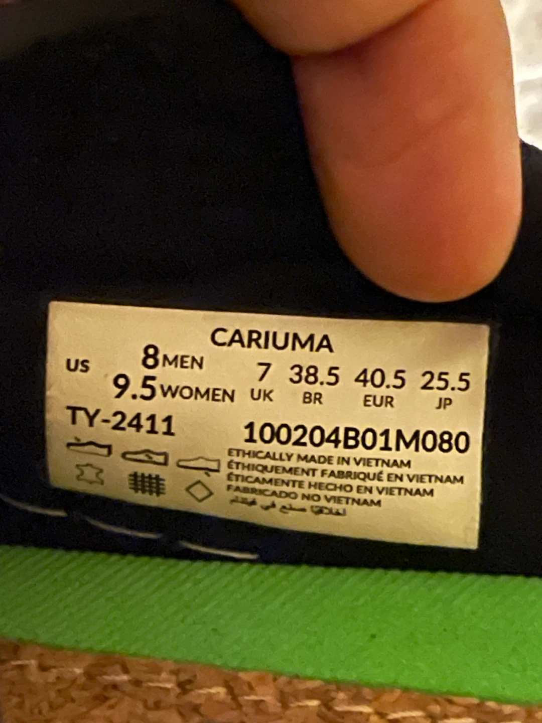 Cariuma low top men sneakers size 8 - photo 3