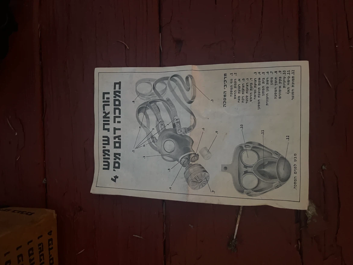 Gas Mask with Filter and Case - photo 2