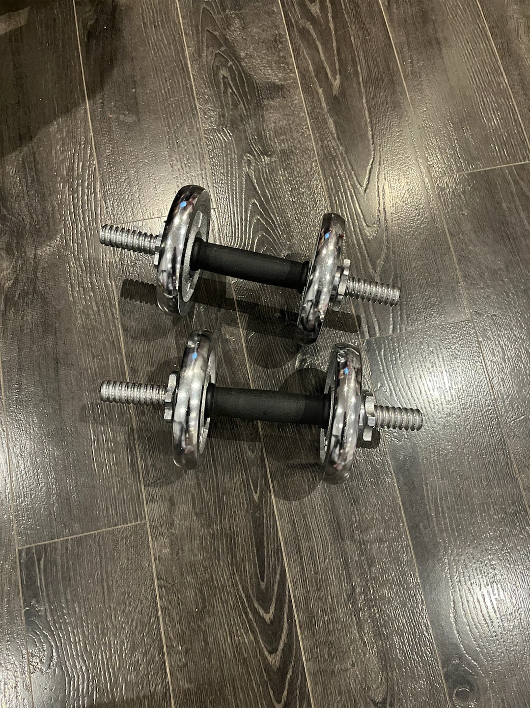 Adjustable Dumbbell Set with Barbell Attachment - photo 2