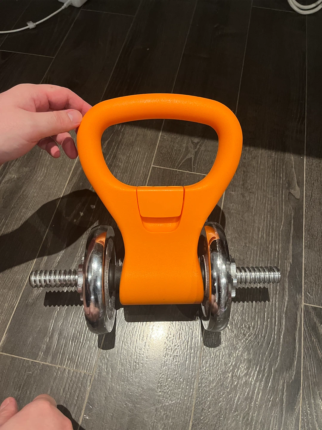 Adjustable Dumbbell Set with Barbell Attachment - photo 3