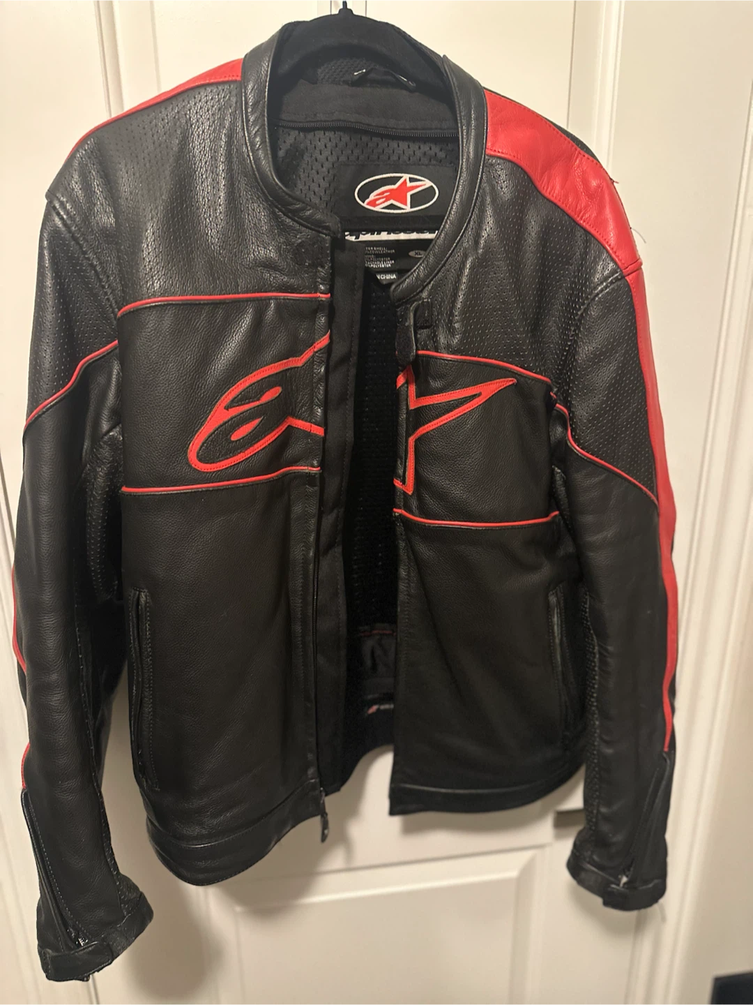 Alpinestars Leather Motorcycle Jacket