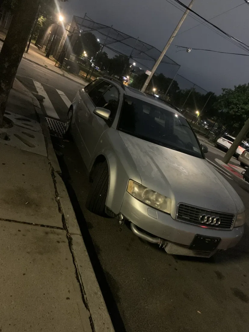 Silver Audi A4 Wagon - Modified Exhaust - photo 4