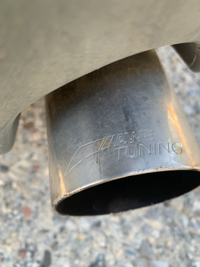 Silver Audi A4 Wagon - Modified Exhaust - photo 5