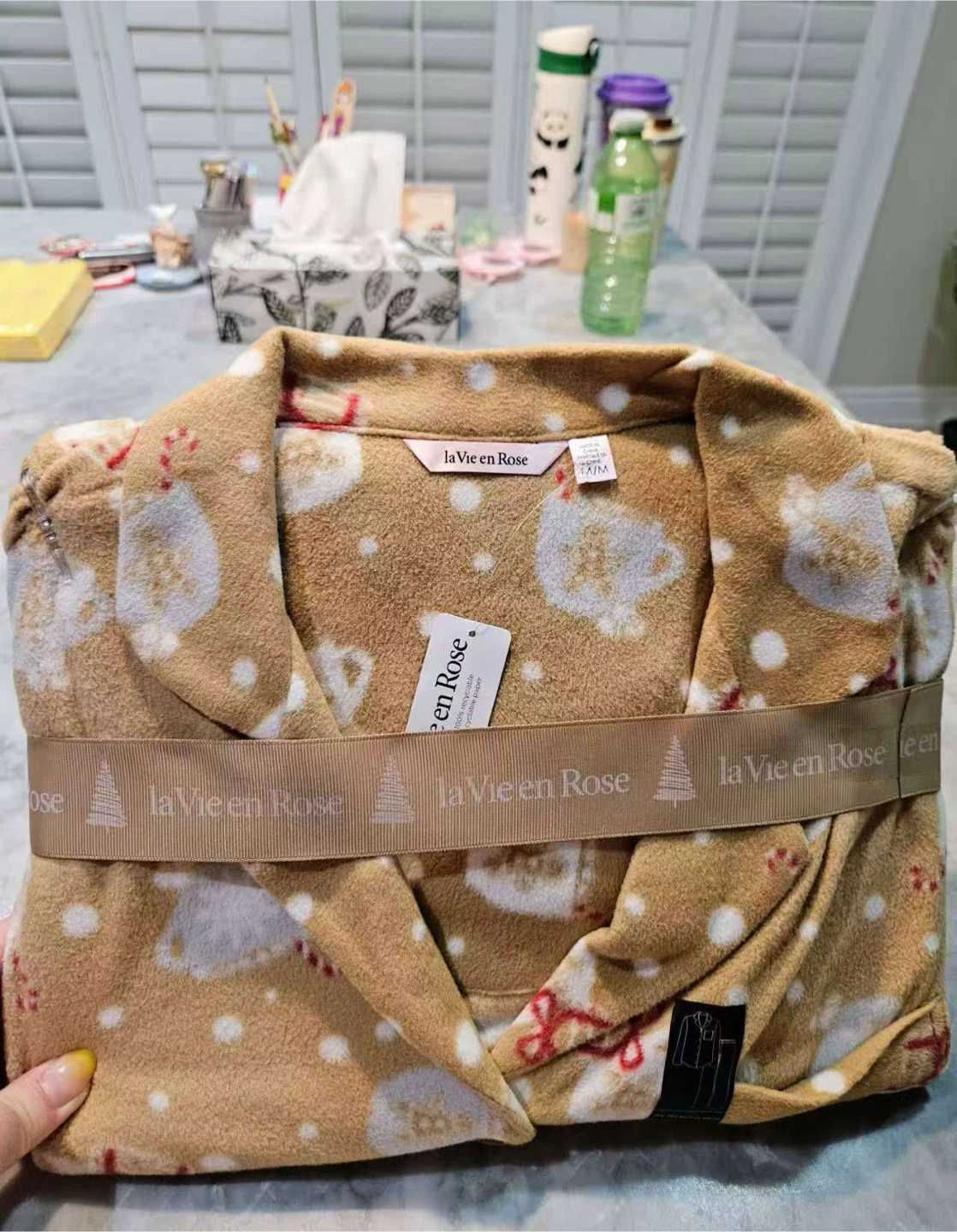 La Vie en Rose Micropolar Pajamas - NEED TO SELL EVERYTHING