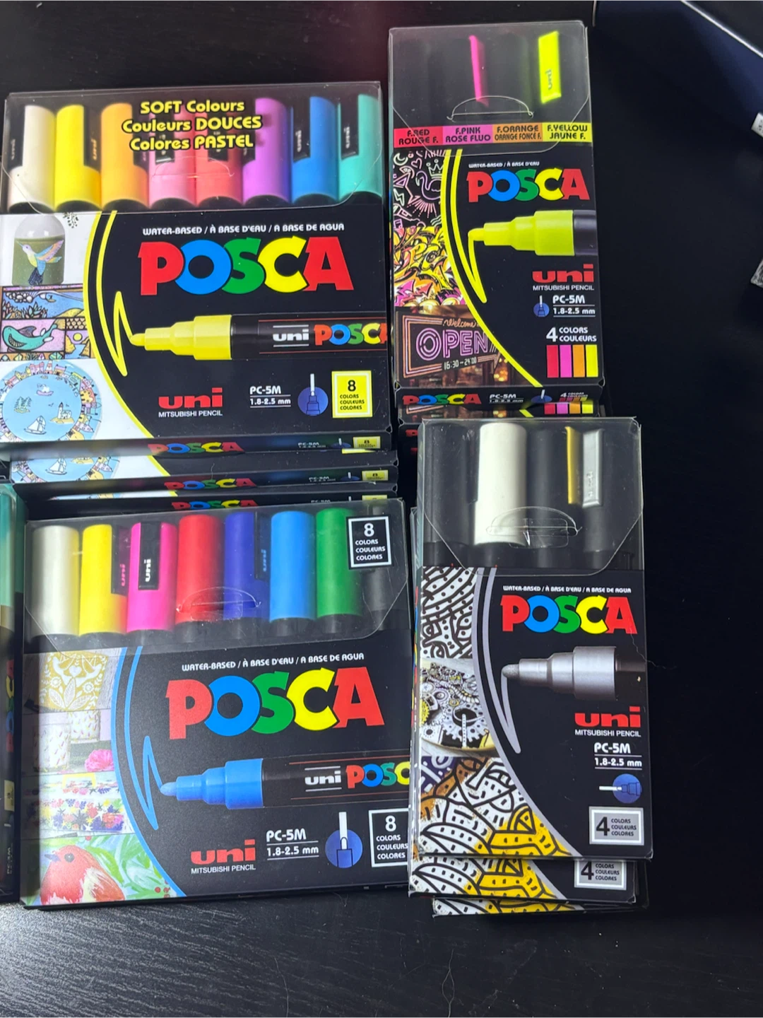 POSCA Water-Based Paint Markers various sets and colours - photo 4