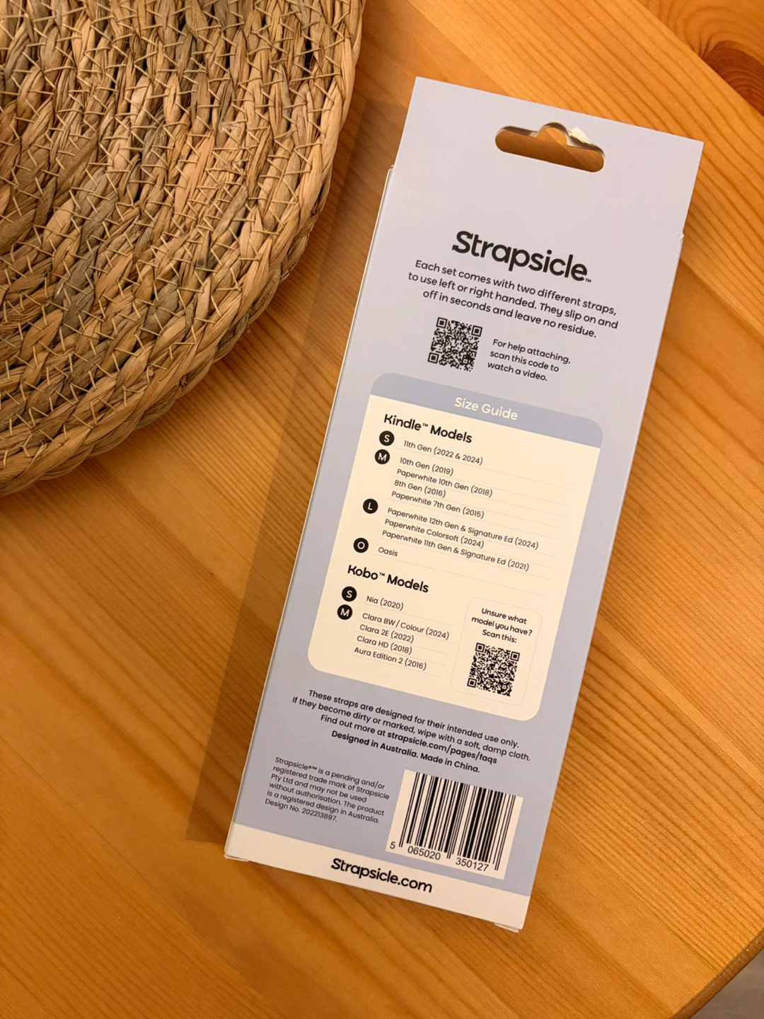 Strapsicle E-reader Accessory - Bondi Blue - photo 3