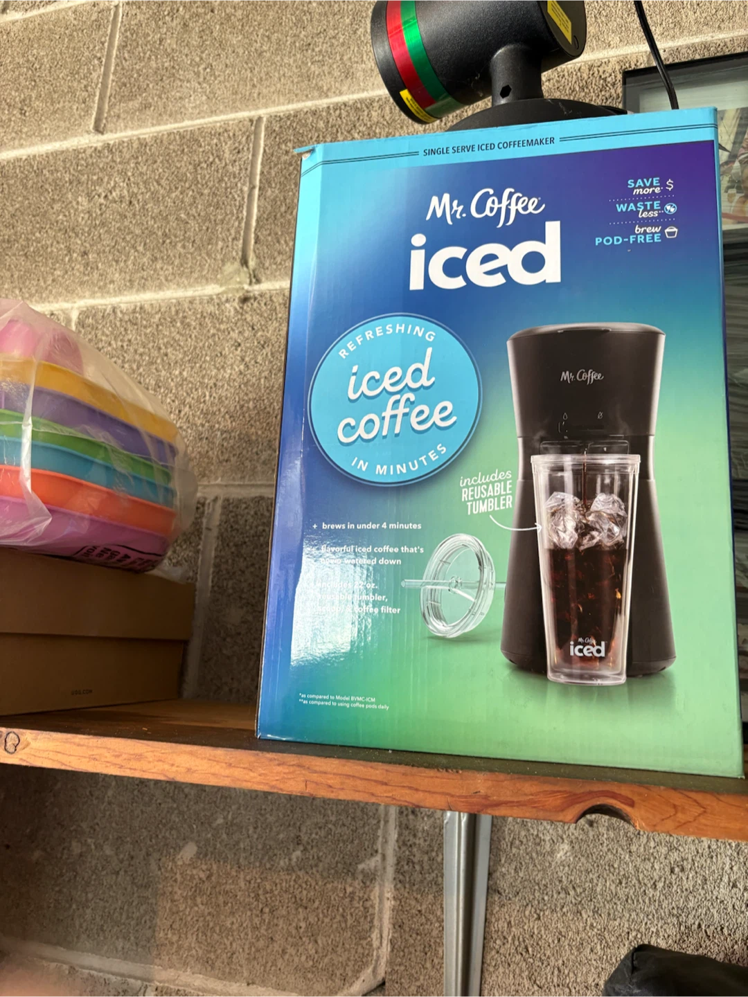 Mr. Coffee Iced Single Serve Coffee Maker