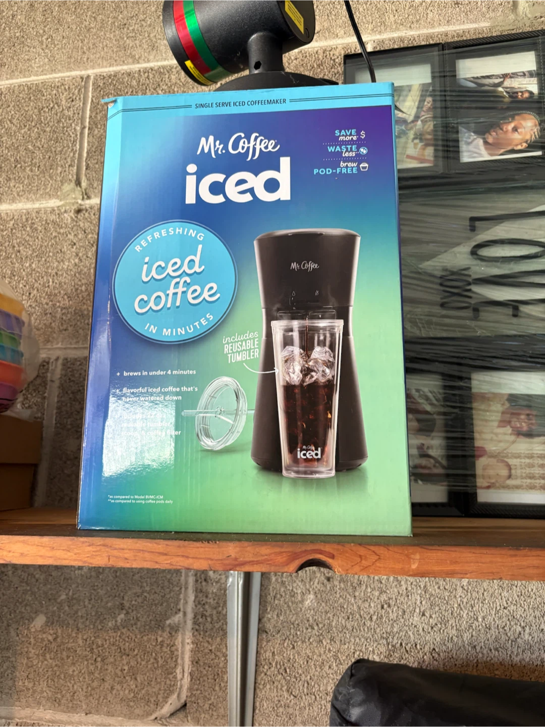 Mr. Coffee Iced Single Serve Coffee Maker - photo 2