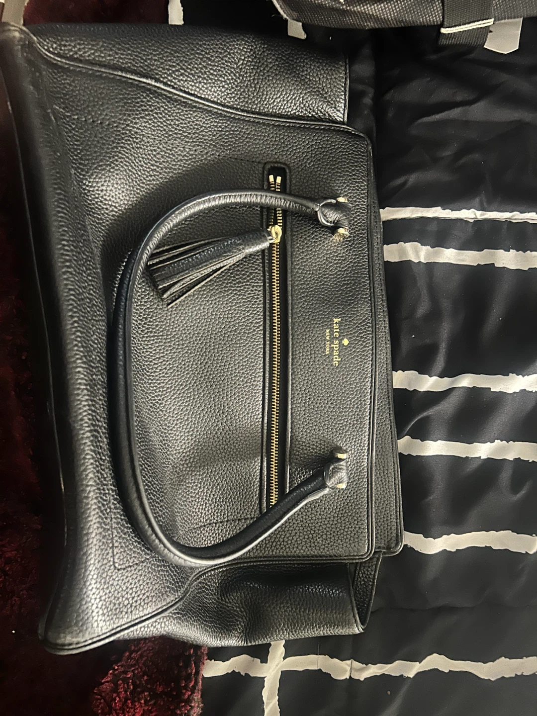 Kate Spade Black Leather Tote Bag - photo 3