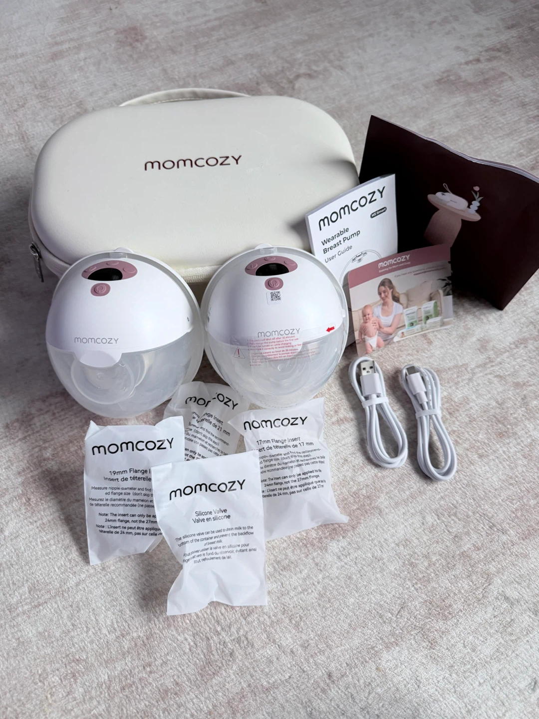Momcozy M5 Smart Wearable Breast Pump