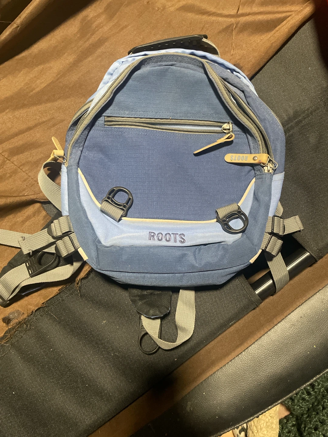 Roots Blue Mini Backpack