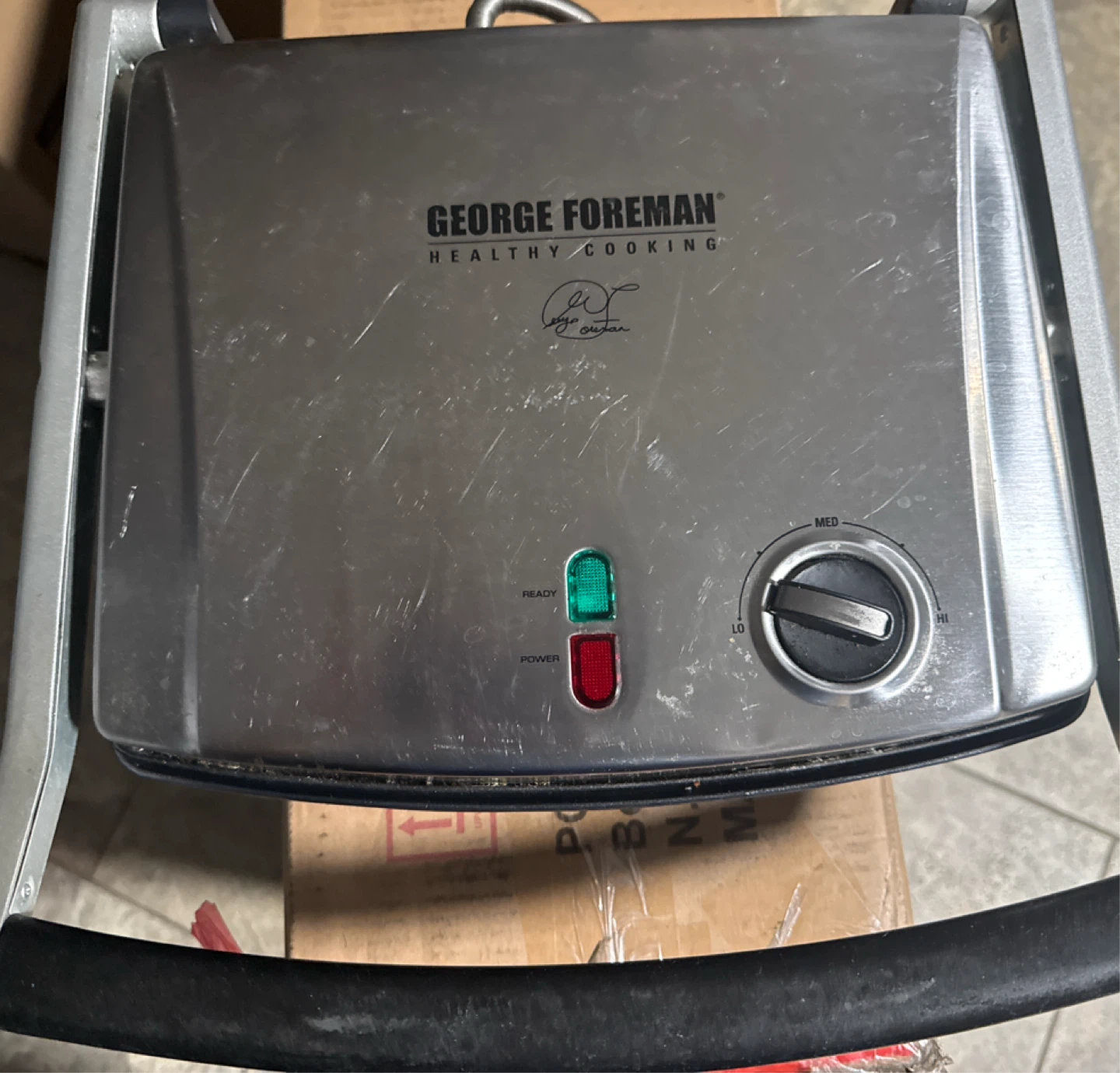 George Foreman Healthy Cooking Grill