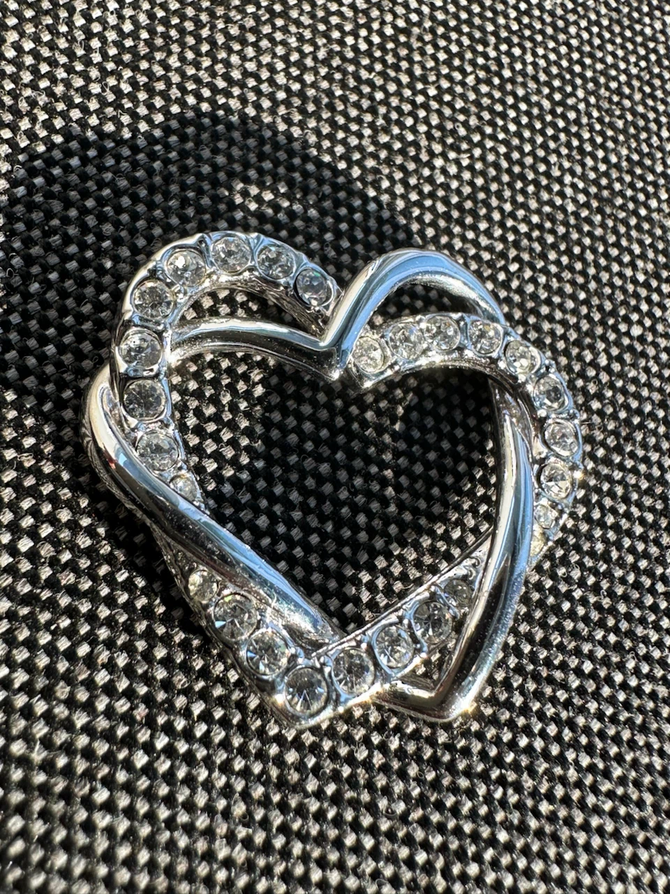 NWOT Sparkly Heart Charm/Pendant - photo 2
