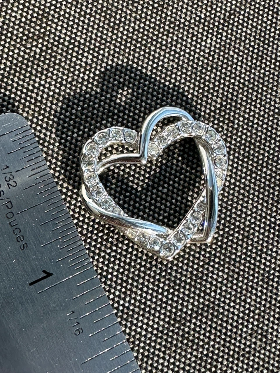 NWOT Sparkly Heart Charm/Pendant - photo 4