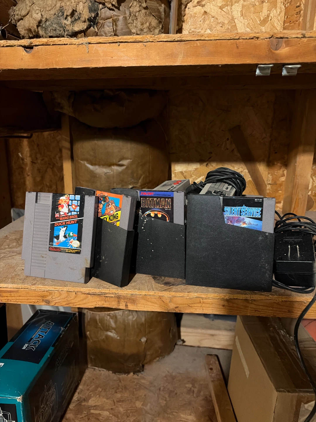 Nintendo Entertainment System Console with Games - photo 2