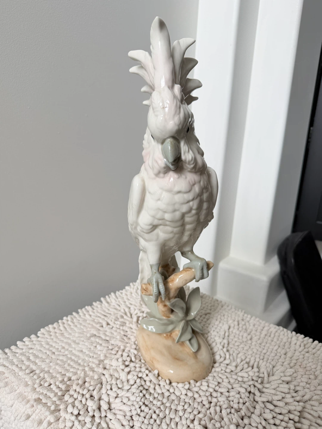 Royal Dux Bohemia Porcelain Cockatoo Figurine - photo 4