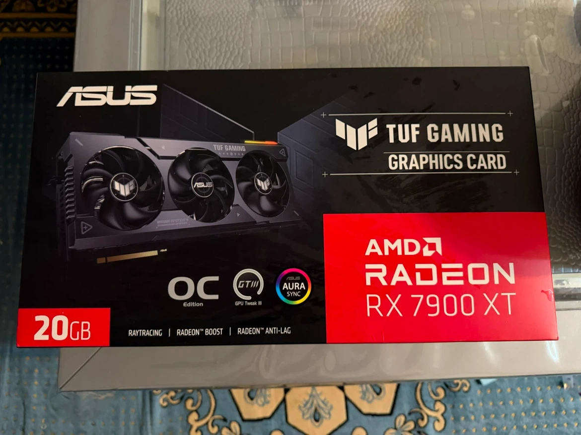 ASUS TUF Gaming Radeon RX 7900 XT OC Edition Graphics Card 20GB